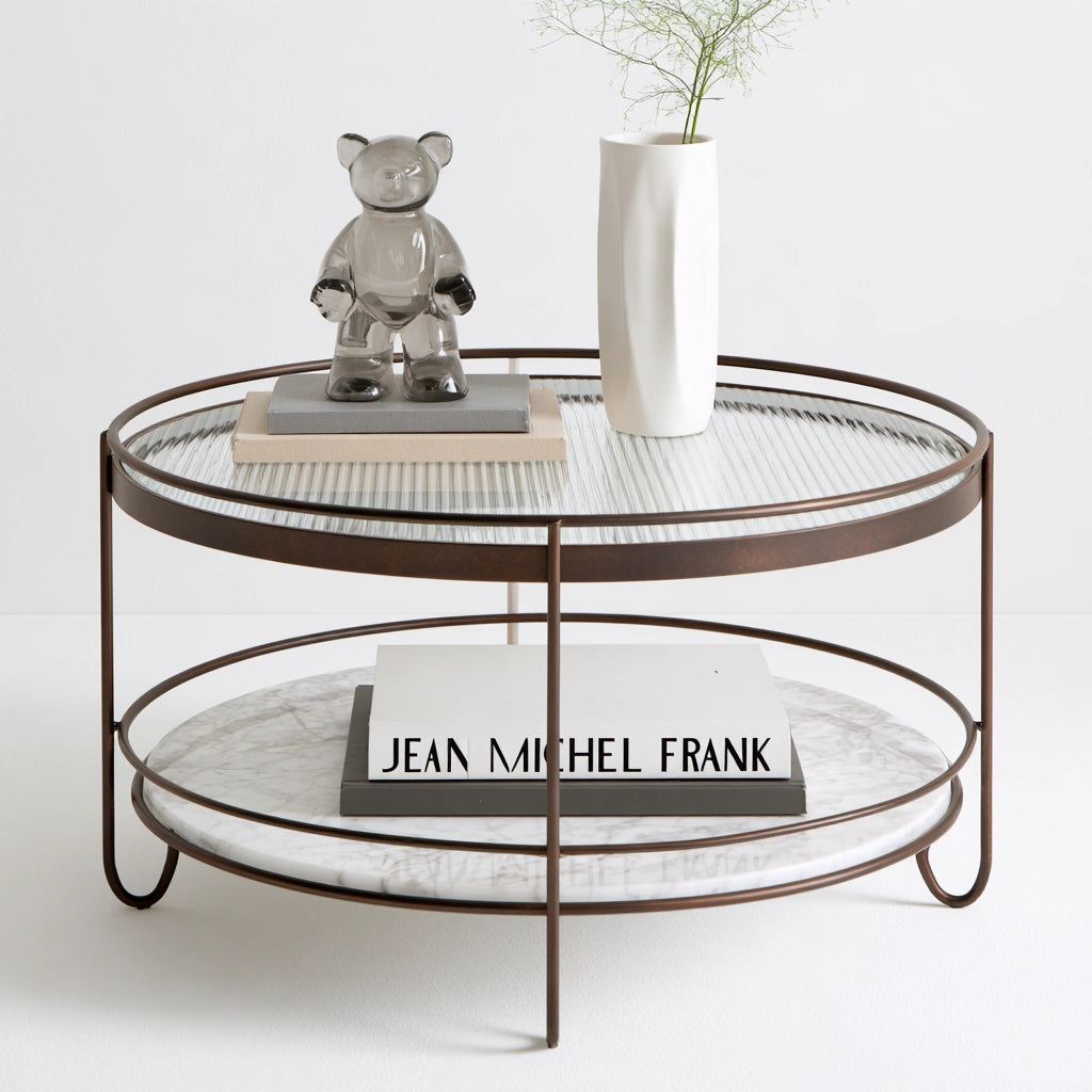 Moderner Couchtisch, mit klarer Formgebung, Farbe: grau